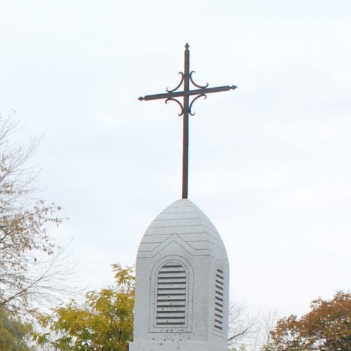 Bénédiction du site commémoratif dédié à la paroisse Saint-François-d'Assise