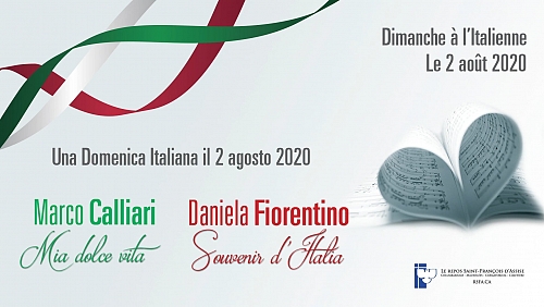 <h2>Una Domenica Italiana / Dimanche à l’italienne – Virtual concert August 2, 2020 </h2>